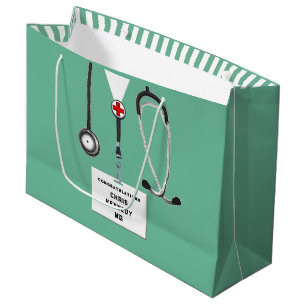 Personalised Doctor Medical School Large Gift Bag