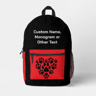 Personalised Dog Backpack - Custom Pet Lover Gift 