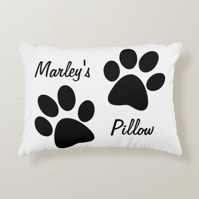 Personalised Dog Beg Pillow (Front)