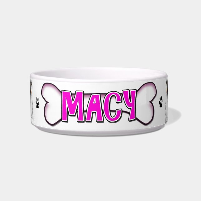 Personalised Dog Bowl (Front)