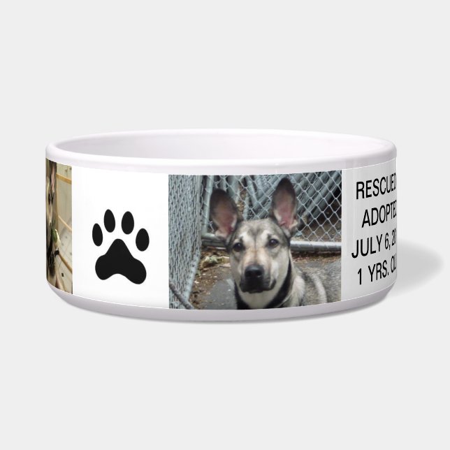 Personalised Dog Bowl For Your Best Friend Forever (Right)