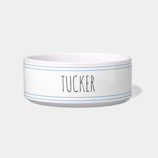 Personalised Dog, Cat, Pet water food bowl dish 