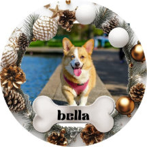 Personalised Dog Christmas Ornament