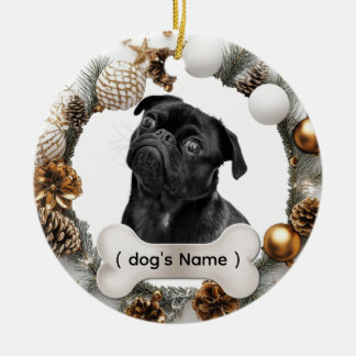 Personalised Dog Christmas Ornament