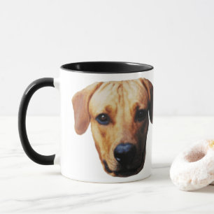 Personalised Dog Face Coffee Mug