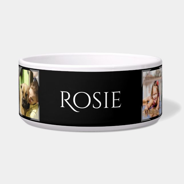 Personalised Dog Food Bowl - HAMbWG (Front)