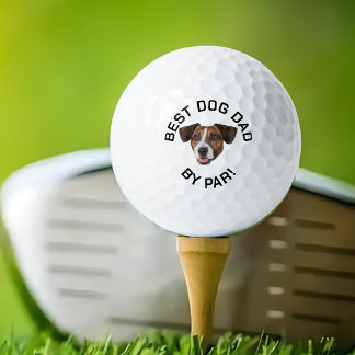 Personalised Dog Golf Ball, Funny Dog Face Photo Balls