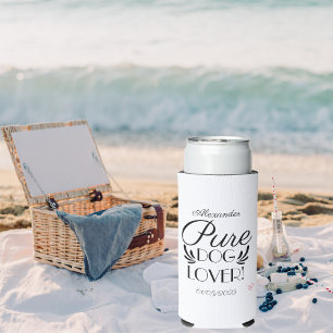 Personalised Dog Lover Custom Design  Seltzer Can Cooler