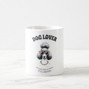 Personalised Dog Lover Mug – Editable Funny Poodle