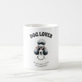Personalised Dog Lover Mug – Editable Funny Poodle