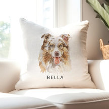 Personalised Dog Lover Watercolor Dog Mum Gift