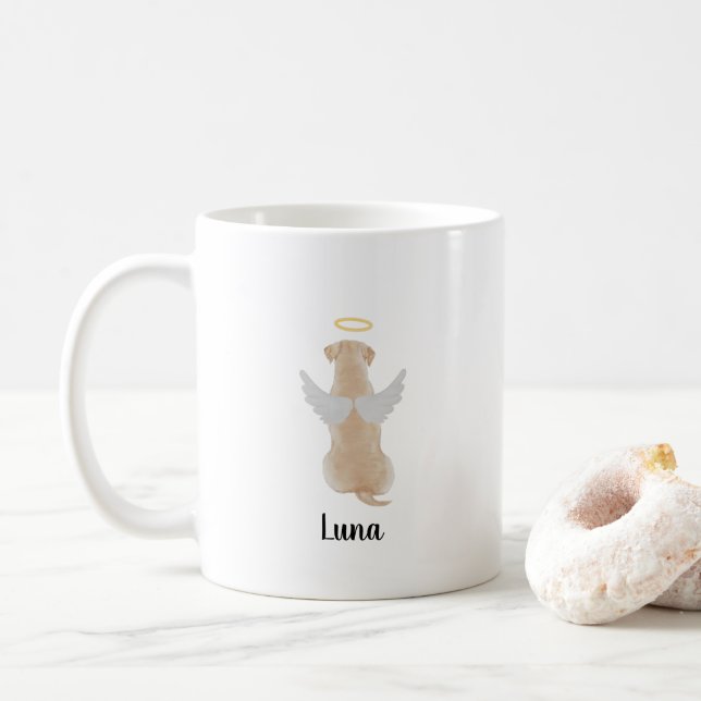 Personalised Dog Memorial Coffee Mug (With Donut)