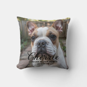 Personalised Dog Memorial Cushion