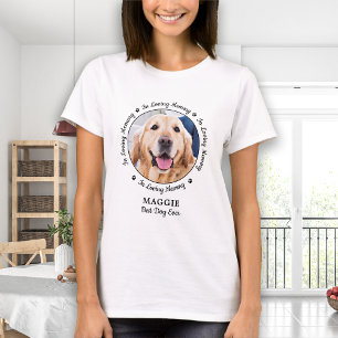 Personalised Dog Memorial Loving Memory Pet Photo T-Shirt