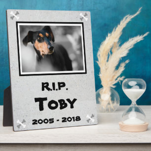 Personalised Dog Memorial Plaque