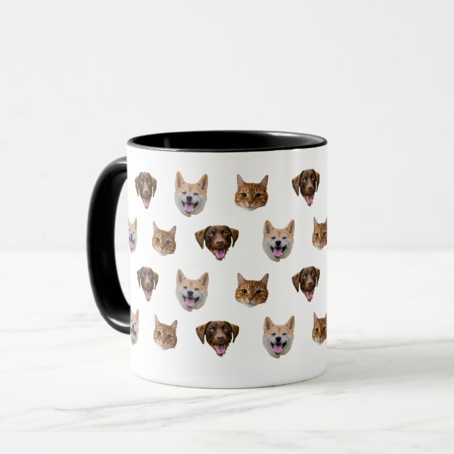 Personalised Dog Mug, Dog Cat Mum Gift  Mug (Front Left)