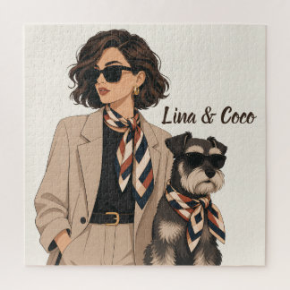 "Personalised Dog Mum Gift" "Custom Pet Owner Jigsaw Puzzle