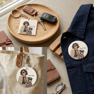 "Personalised Dog Mum Gift" "Custom Pet Owner Tag