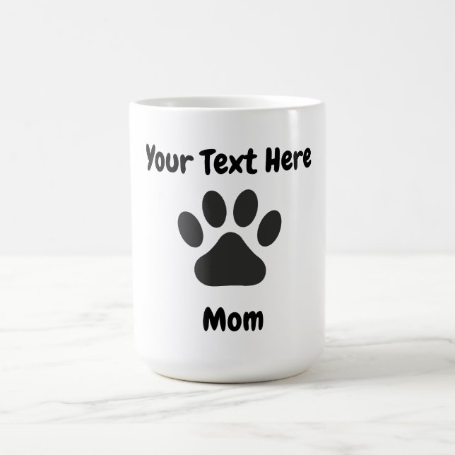 Personalised Dog Mum Mug (Center)