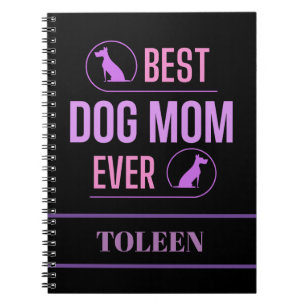 Personalised Dog Mum Notebook