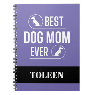 Personalised Dog Mum Notebook