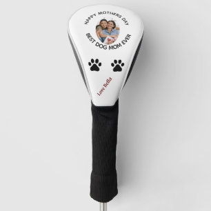 Personalised Dog mum Pet Photo Happy mothersDay  Golf Head Cover