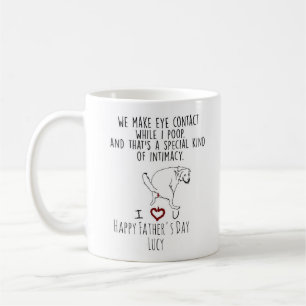 Personalised Dog Photo Happy Father's Day  Coffee Mug