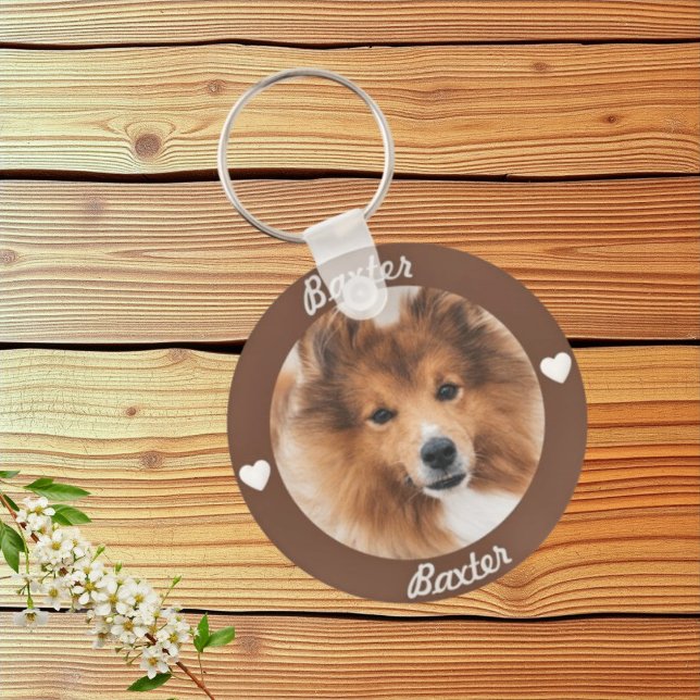 Personalised dog Photo  Key Ring (Creator Uploaded)