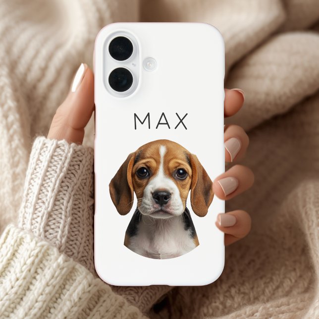 Personalised Dog Photo & Name Case-Mate iPhone Case (Creator Uploaded)