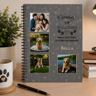 Personalised Dog Photo Notebook
