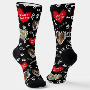 Personalised Dog Photo Socks Custom Dog Socks