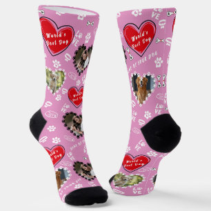 Personalised Dog Photo Socks   Custom Dog Socks
