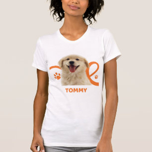 Personalised Dog Shirt Custom Dog Name Tommy T-S