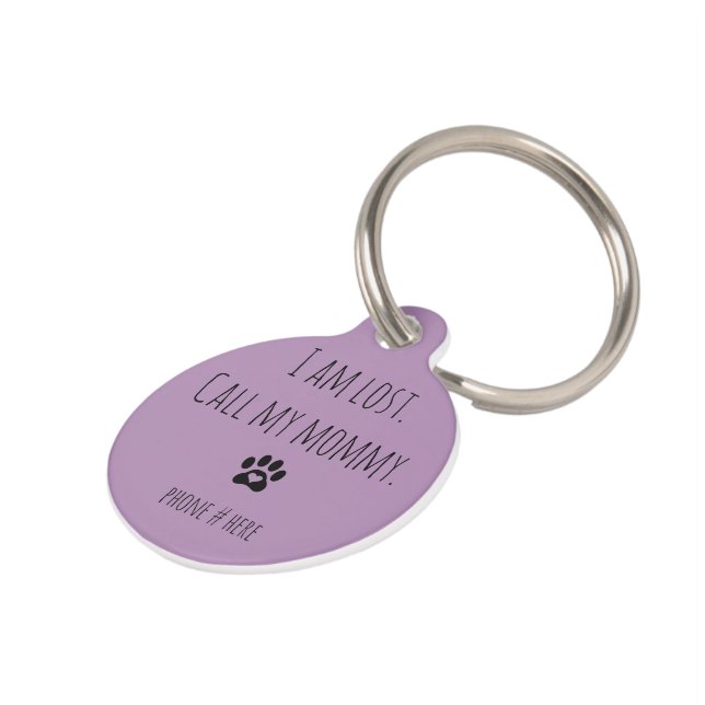Personalised dog tag (Side)