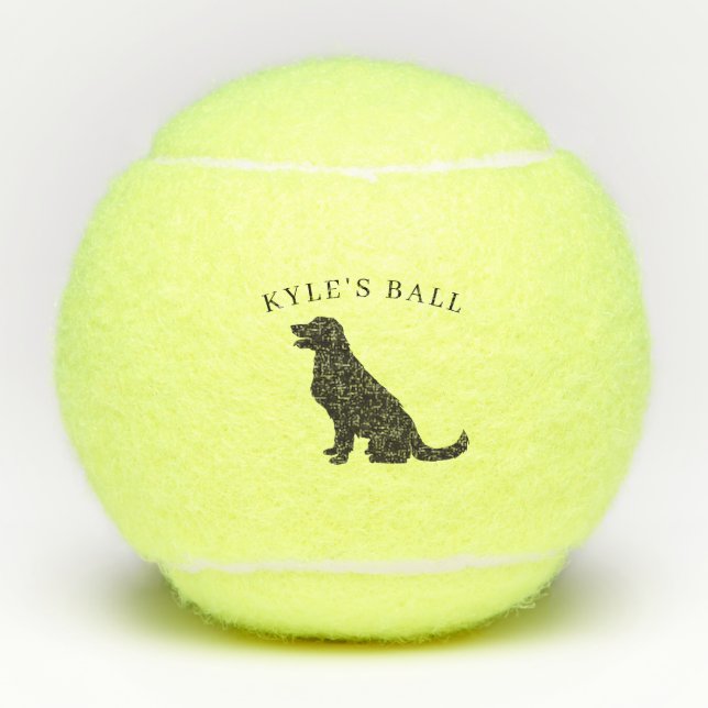 Personalised Dog Tennis Balls (Front)