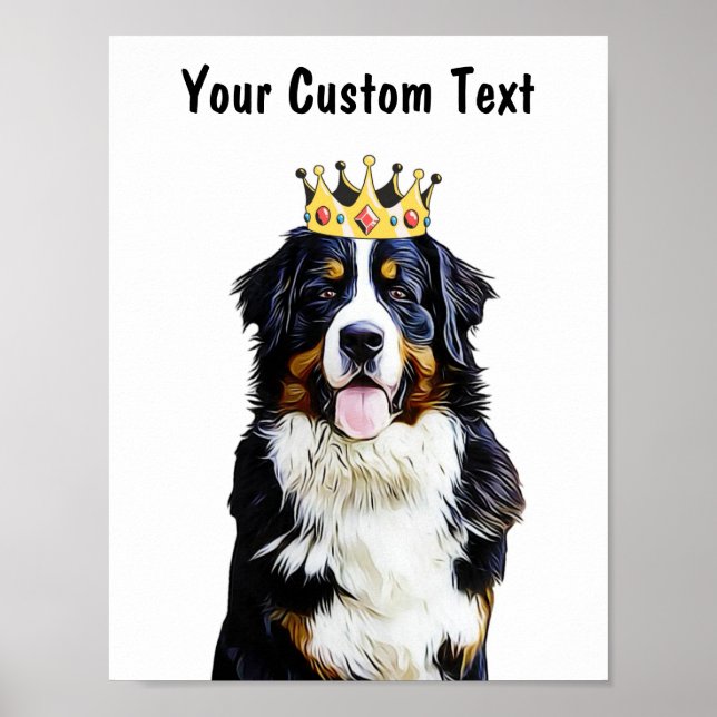 Personalised Dog Wall Art | Border Collie (Front)
