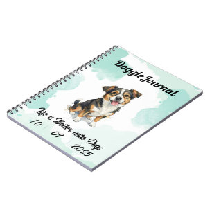 Personalised Doggie Journal – Custom Date