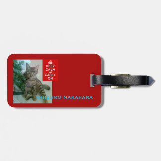 Personalised dogs and cats pattern. Luggage Tags