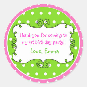 Personalised Doodle Frame Stickers