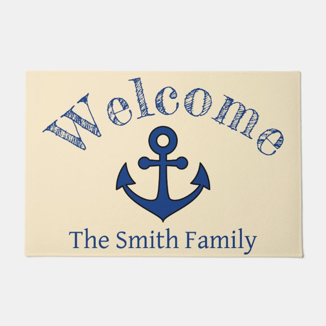 Personalised doormat (Front)