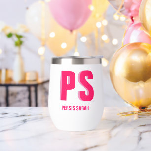 Personalised Double Shadow Monogram Initial Name