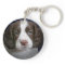 Personalised Double Sided Puppy Dog Pet Key chain