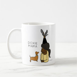 Personalised Doxie Mama Coffee Mug