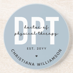 Personalised DPT Doctor of Physical Therapy Coaster