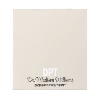 Personalised DPT Doctor of Physical Therapy Gift