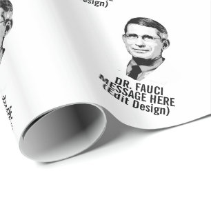 Personalised DR FAUCI Wrapping Paper