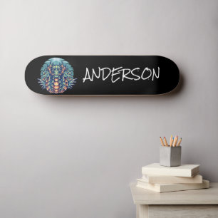 Personalised Dragon Skateboard