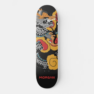 Personalised Dragon Skateboard