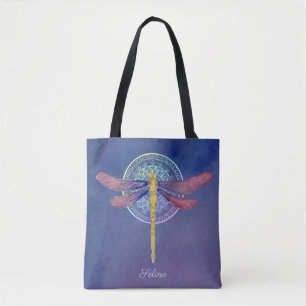 Personalised Dragonfly Tote Bag