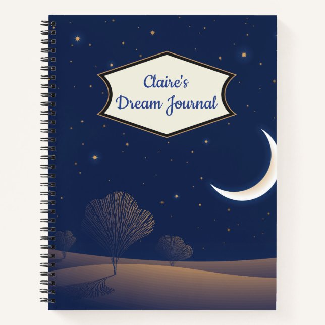 Personalised Dream Journal (Front)